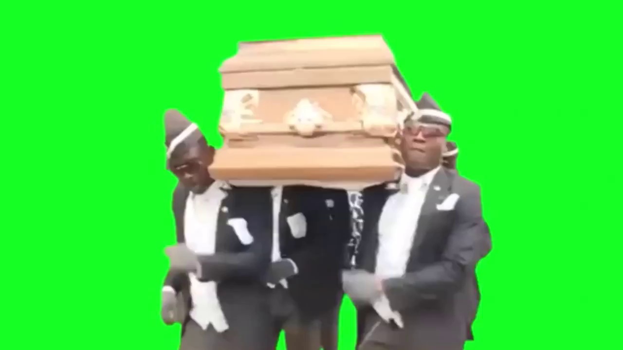 Video Coffin Dance Meme green screen