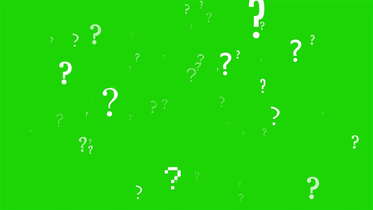 Video Question green screen