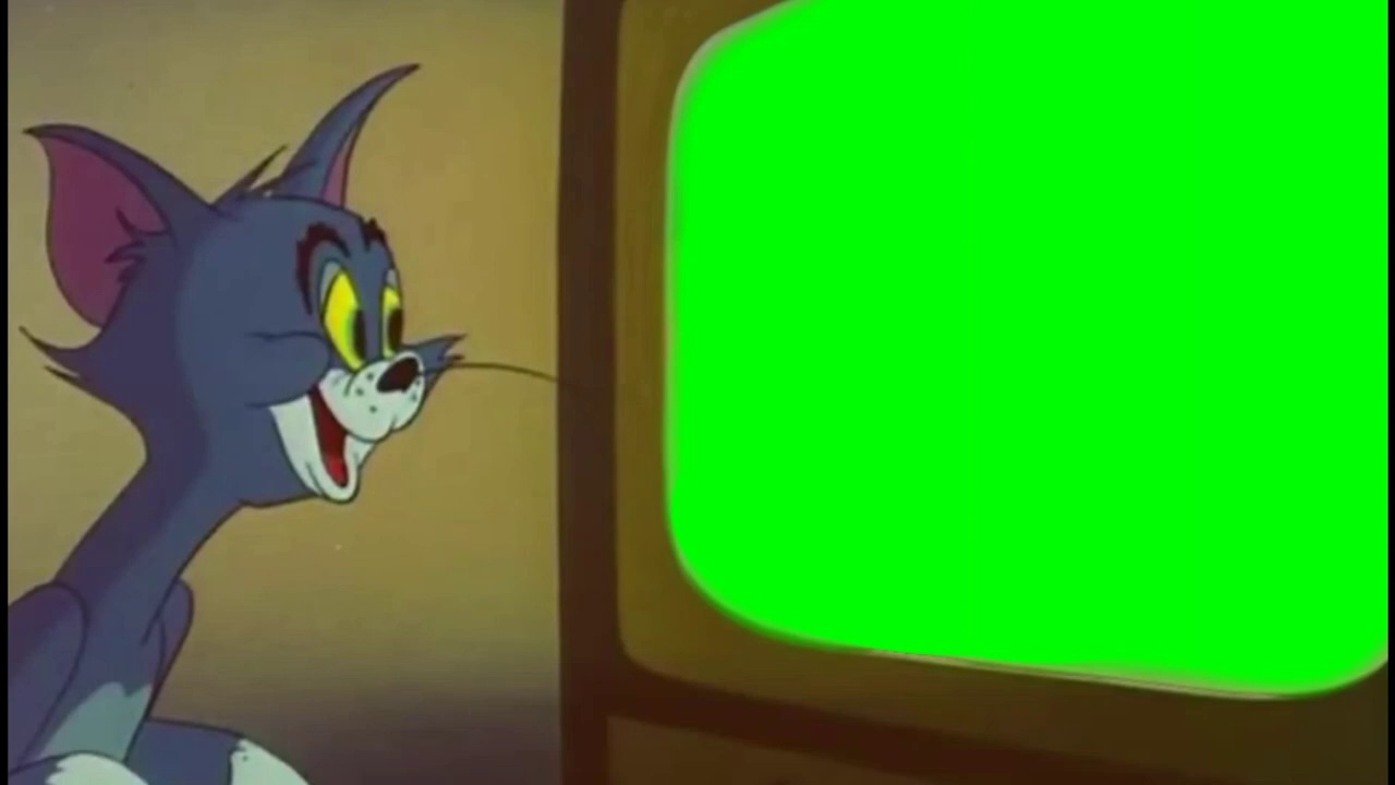 Video Tom and Jerry green screen