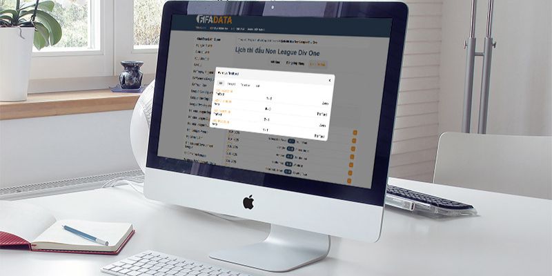 Fifa data là trang bóng đá số cung cấp dữ liệu từ nhiều giải đấu toàn cầu