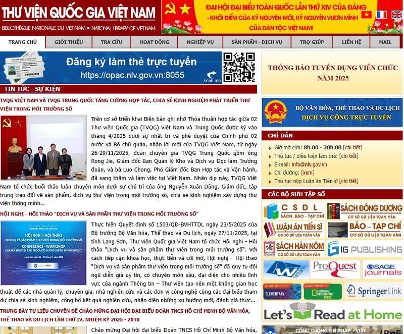 Thư viện số Quốc gia Việt Nam